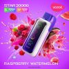 VOZOL Vape Australia - VOZOL STAR 20000 RASPBERRY WATERMELON 60NLTT19